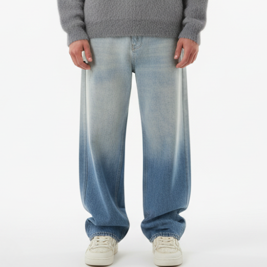 JEANS "WHITE WASHED"