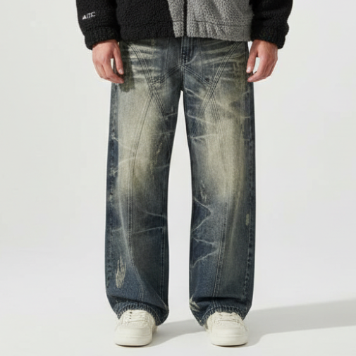JEANS "GRAPHIC LINING"