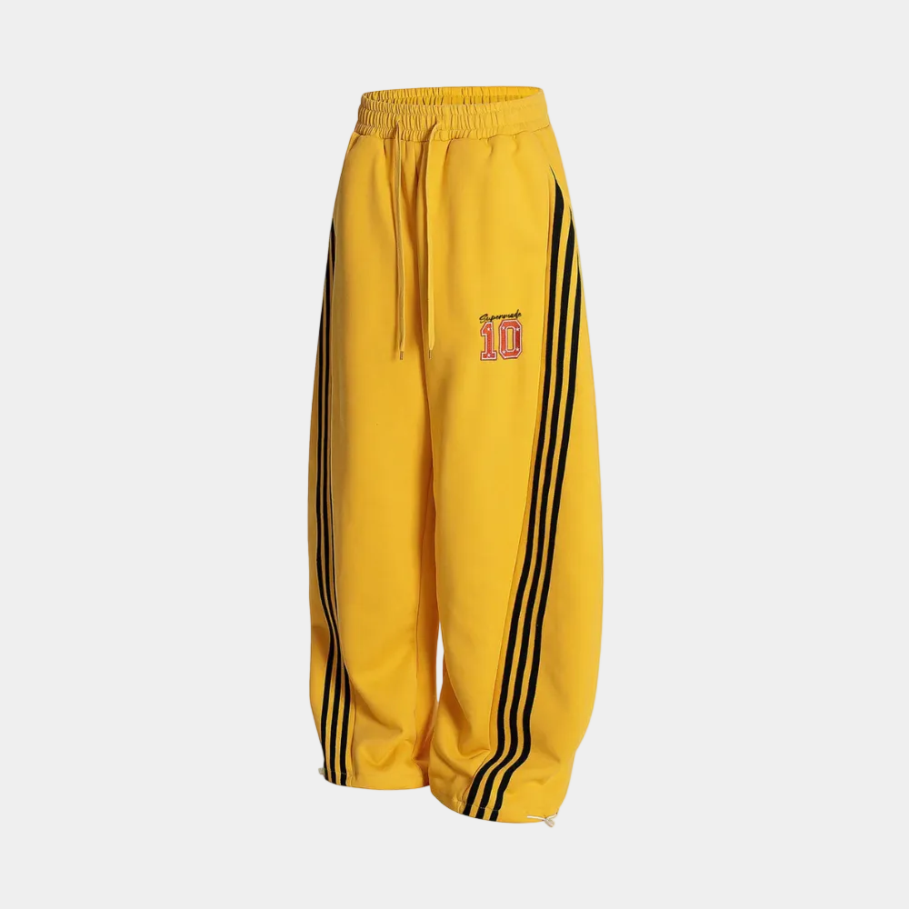PANTS "FLEECE VINTAGE SIDE STRIPE DRAPE PARATROOPER MACHETE"