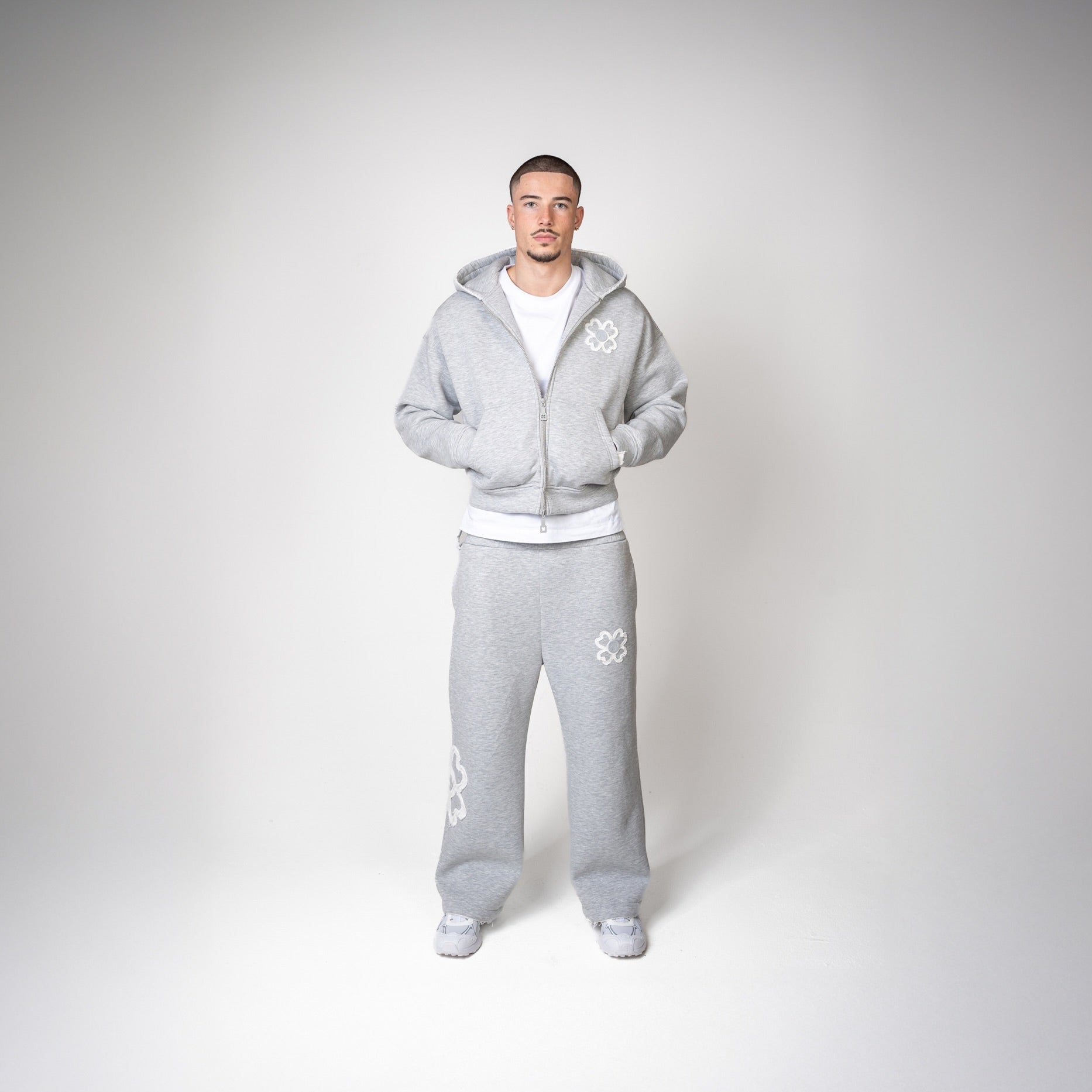 SET "FL*WER" (GRAU)