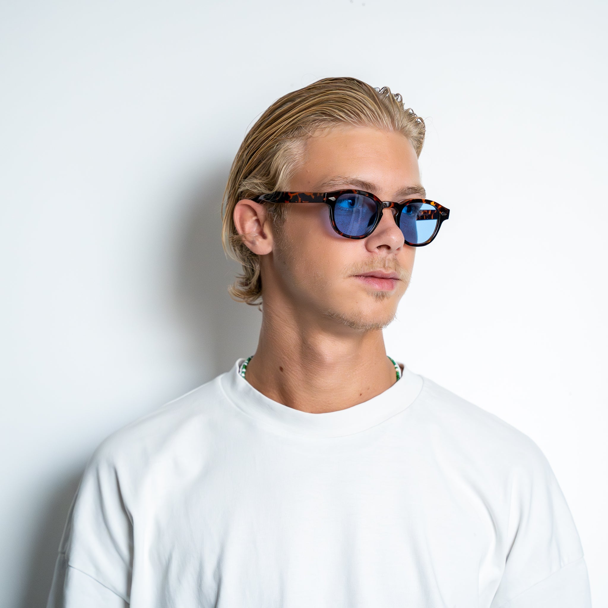SHADES "LEOPARD BLUE"