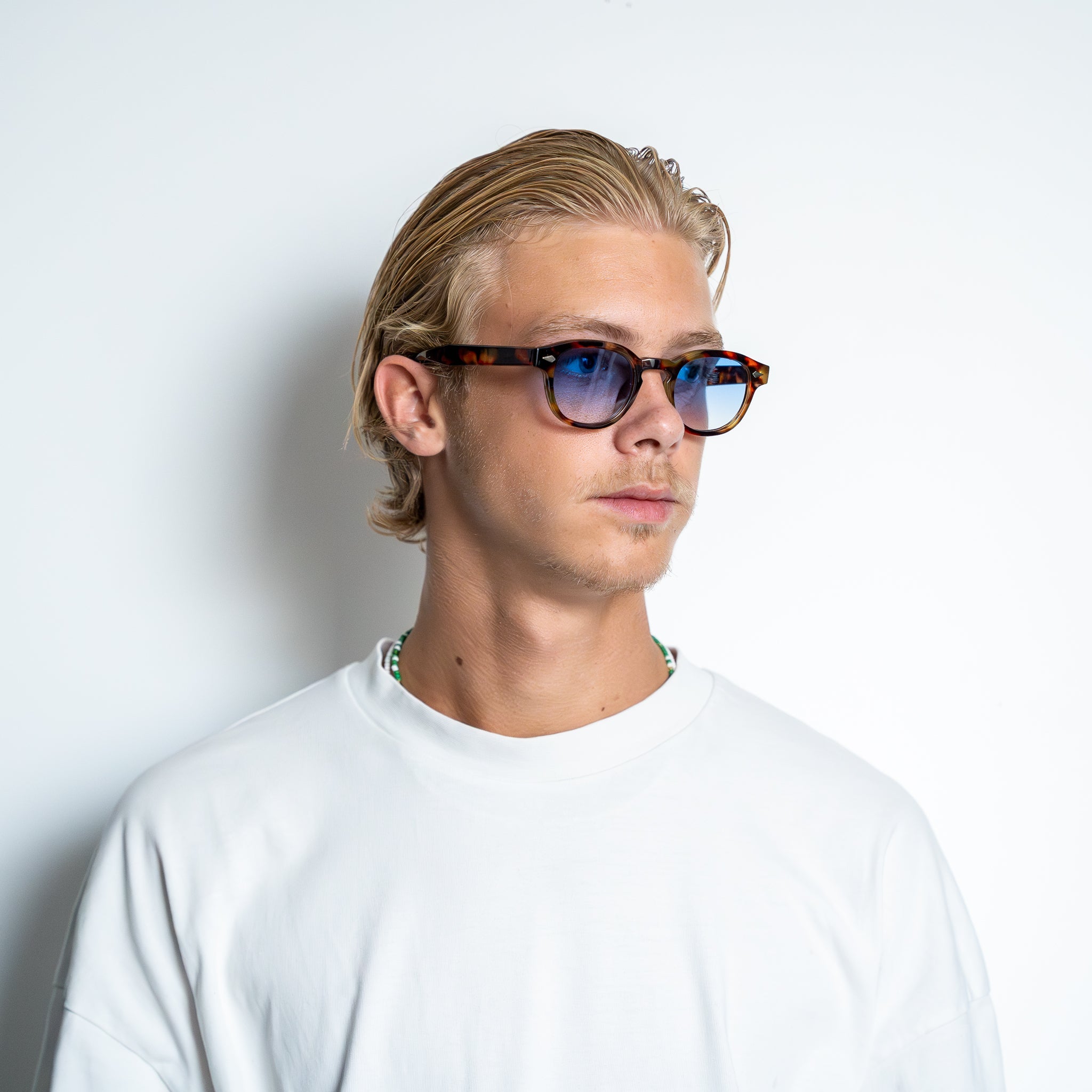 SHADES "LEOPARD BLUE GRADIENT"