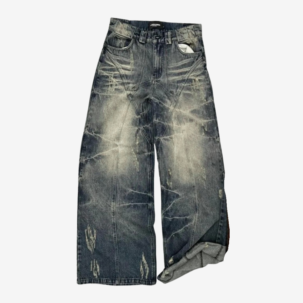 JEANS "GRAPHIC LINING"